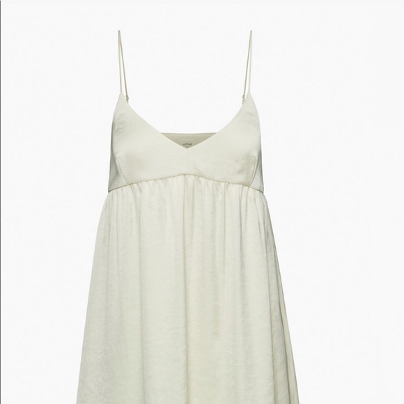 LITTLE MOON Saguaro Rose Smoke Blush Pink Silky Slip Dress size Small - Picture 3 of 6